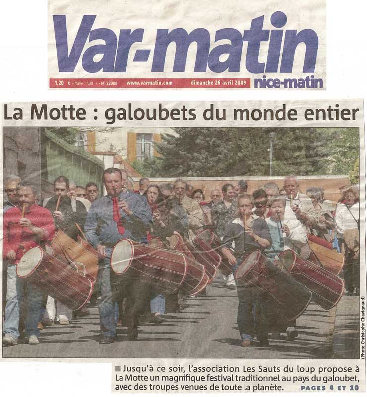 12e Festival Traditionnel au Pays du Galoubet